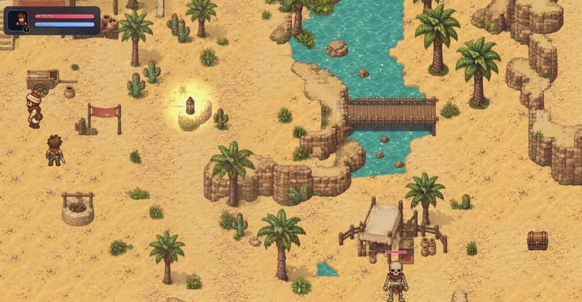 Desert template
