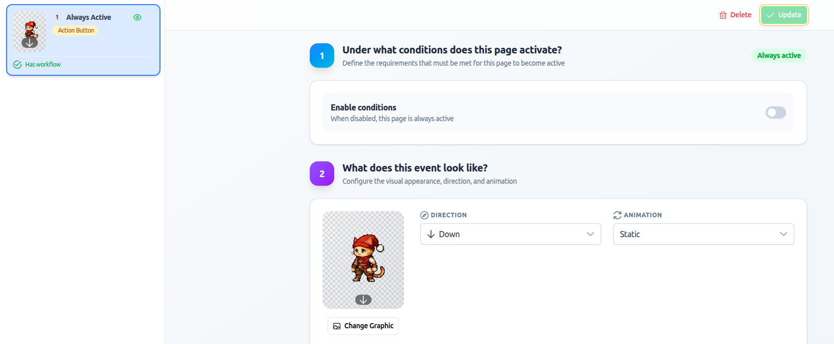 RPGJS Studio Evolution: Enhanced Event System & Performance Boosts