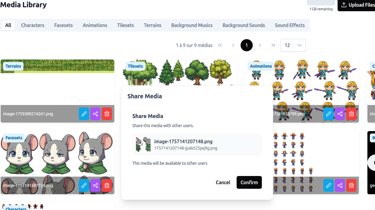 Shared Media